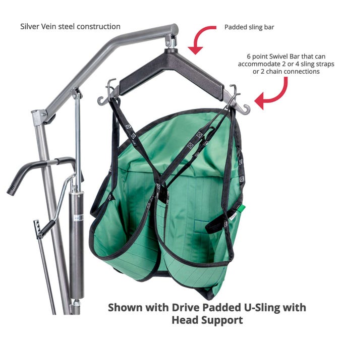 Deluxe Hydraulic Patient Lift