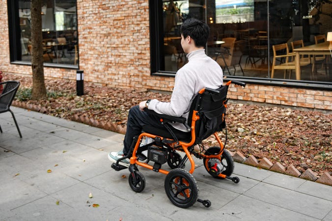 SuperHandy Cares Portable Power Chair