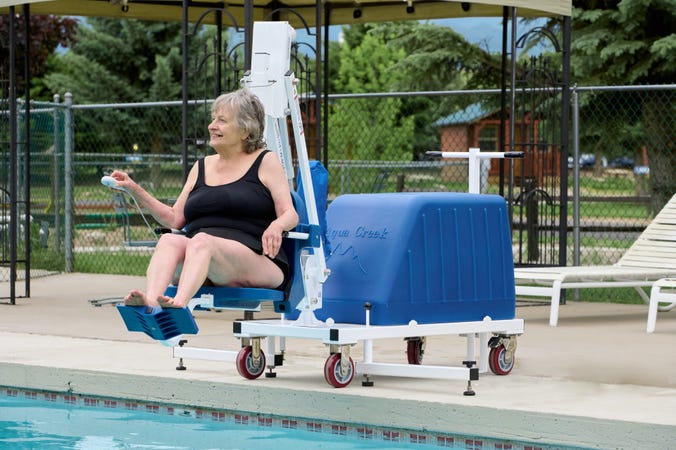 Mighty Voyager ADA Compliant Portable Pool Lift