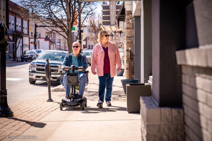 Go-Go Elite Traveller® 2 4-Wheel Scooter