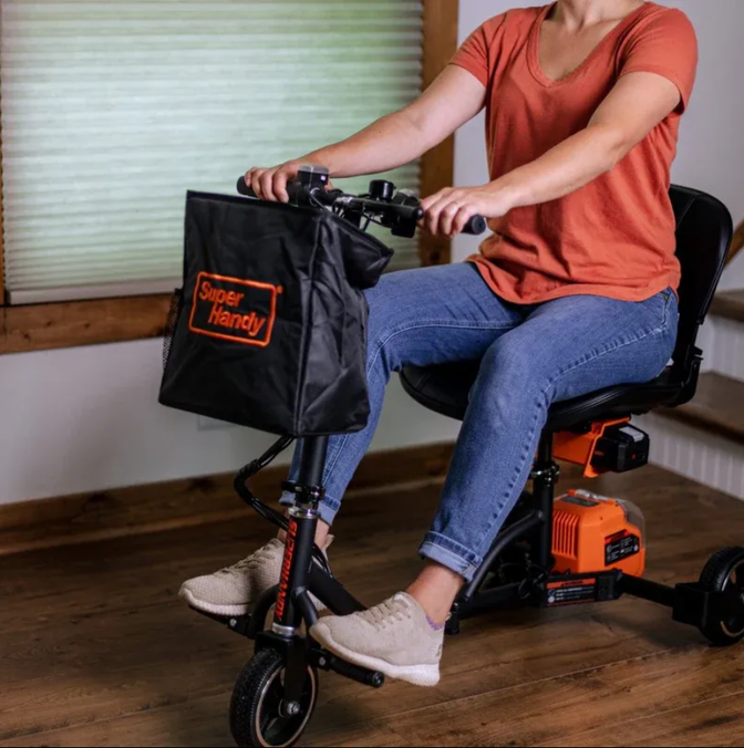 SuperHandy Passport HD Scooter Black