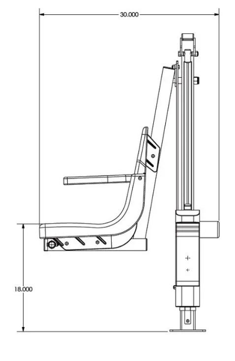 H-300 Home Series Pool Lift