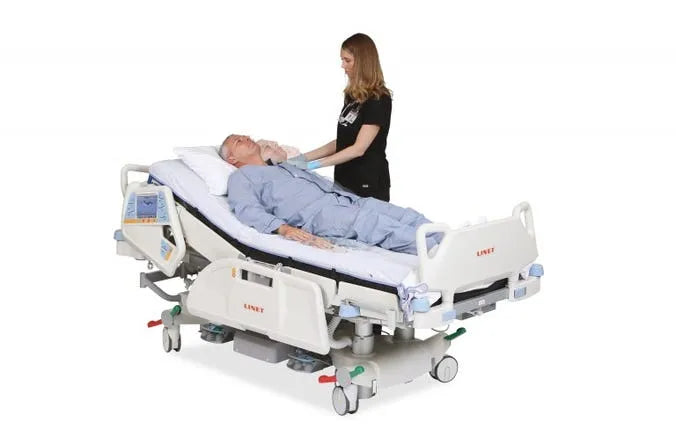 Close-up image of Patient Repositioner Mattress System