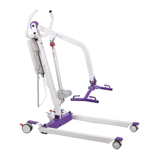 Electric Patient Lift with 350 lbs. Capacity and Compact Frame for Home Care from Dansons Medical