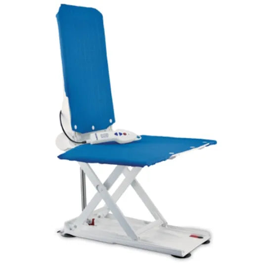 Close-up image of Aquatec Powered Reclining Bath Lift