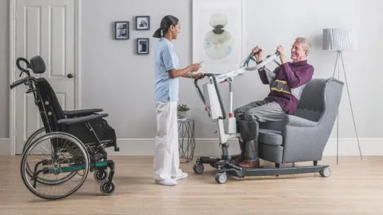 Stand-Up Patient Lifts by Invacare - ISA Compact Stand-Up Lift - ISA XPlus Stand-Up Lift