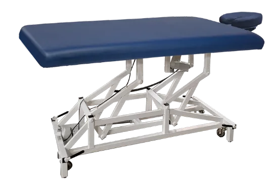 Custom Craftworks Massage Table with Electric Adjustment | McKenzie Basic