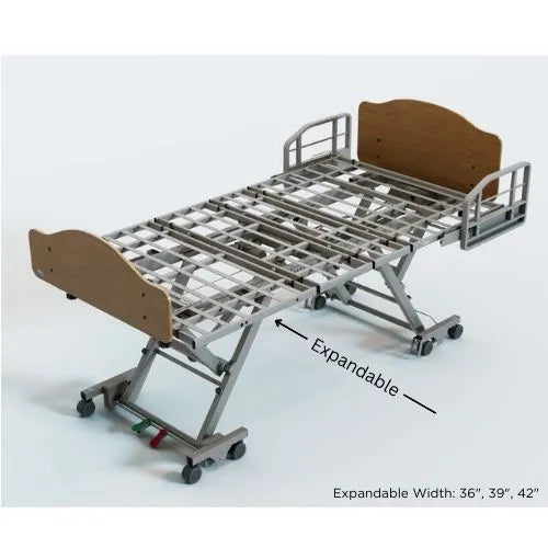 Invacare C3600 Bariatric Expandable Width Electric Hospital Bed for Home Care