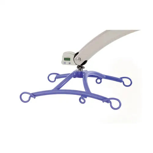 Close-up image of Hoyer Calibre Bariatric Mobile Electric Lift with Wrap-Around Handle - 850 Pound Capacity
