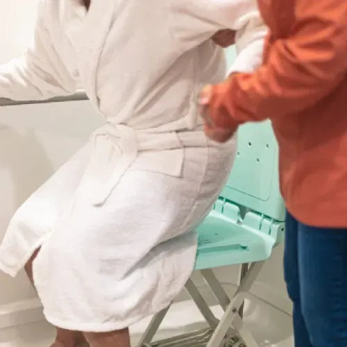 Portable Patient Floor Lift with 330 lbs. Lifting Capacity for Seated Floor Transfers from SuperHandy