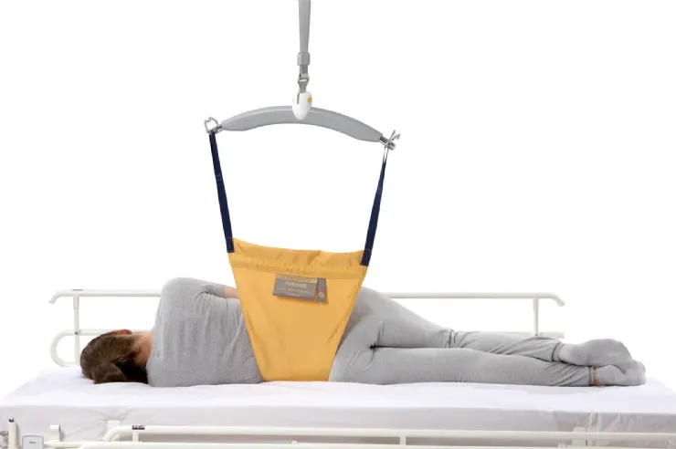 Close-up image of Patient Turner Sling for Side Positioning with 560 lbs. Weight Capacity by Guldmann