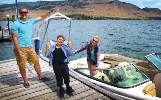 Power EZ 2 Pool Lift with 360-Degree Rotation from Aqua Creek