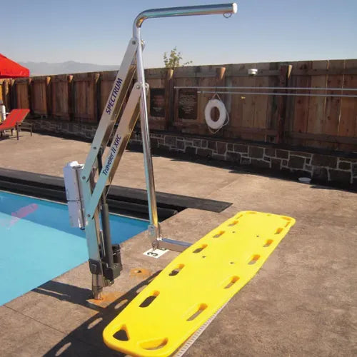 Close-up image of Traveler II XRC500 500 lb. ADA Bariatric Pool Lift