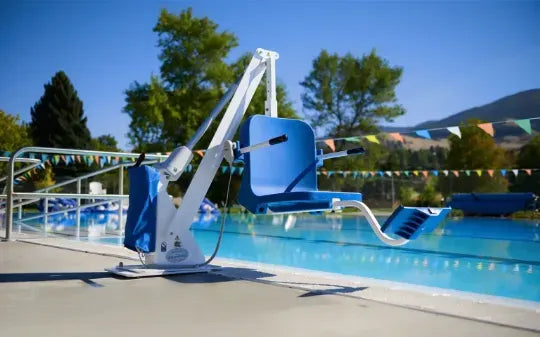 Admiral ADA-Compliant Pool Lift With 450 lbs. Weight Capacity from Aqua Creek