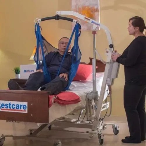 PL400EF Electric Patient Lift by Bestcare - Foldable and Portable