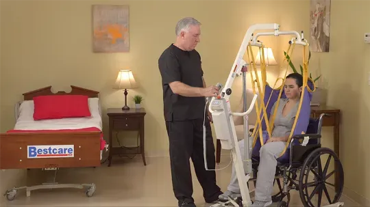 BestLift PL400HE Full Body Electric Mobile Patient Lift