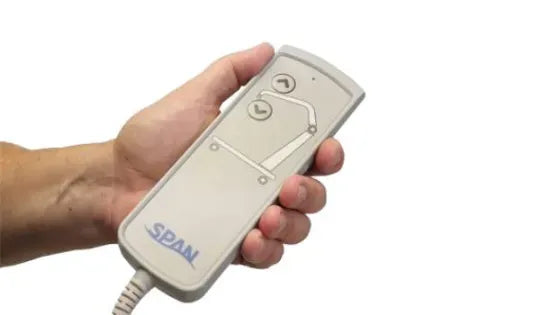 Close-up image of Span America F500P Full Body Power Patient Lift with 500 lbs. Weight Capacity