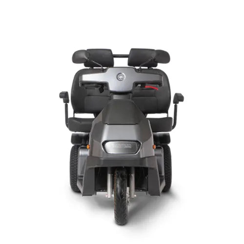 Electric Scooter for Heavy Adults 400lbs - Afiscooter S3 Wide Seat Scooter by Afikim