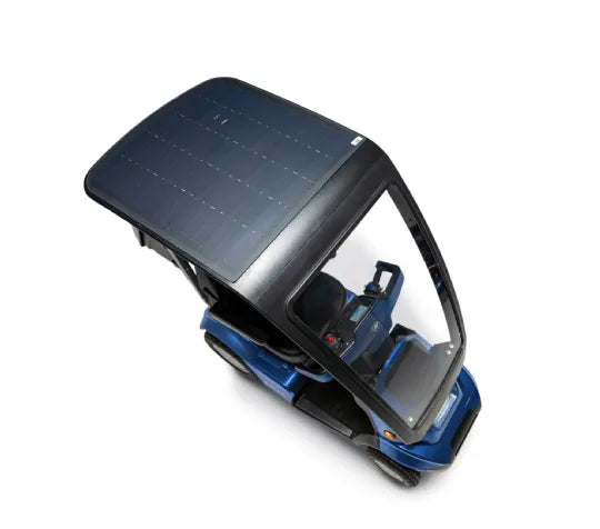 Close-up image of Solar Scooter - Electric Mobility Scooter by Afikim