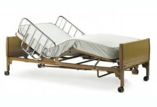 Invacare Full Electric Hospital Bed for Homecare with 3 Sections Motors