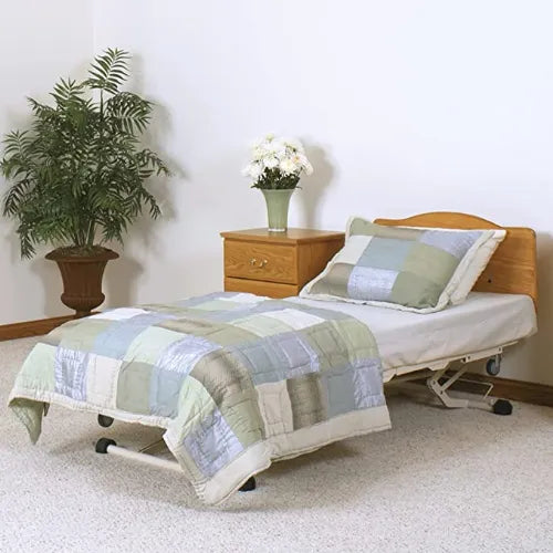 Full Electric Hospital Bed with High Low Adjustment from 8 in. to 28 in. | WeCare by Joerns