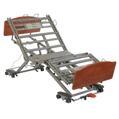 Close-up image of Adjustable Hospital Bed for Long Term Care with 600 Pounds Weight Capacity - Prime Care by Drive Medical