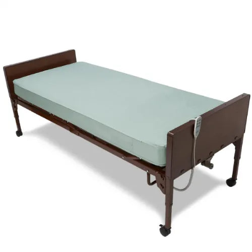 Medline Full Electric Hospital Bed Package for Homecare with Easy Assembly - MedLite