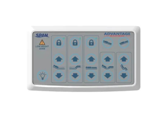 Electric Hospital Bed With Height Adjustment and Integrated Expansion Technology - SPAN ReadyWide