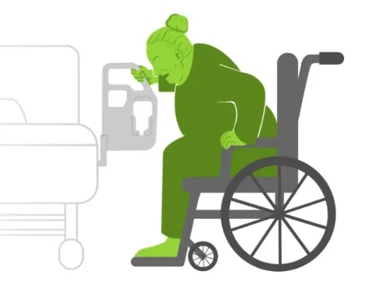 Electric Hospital Bed With Height Adjustment and Integrated Expansion Technology - SPAN ReadyWide