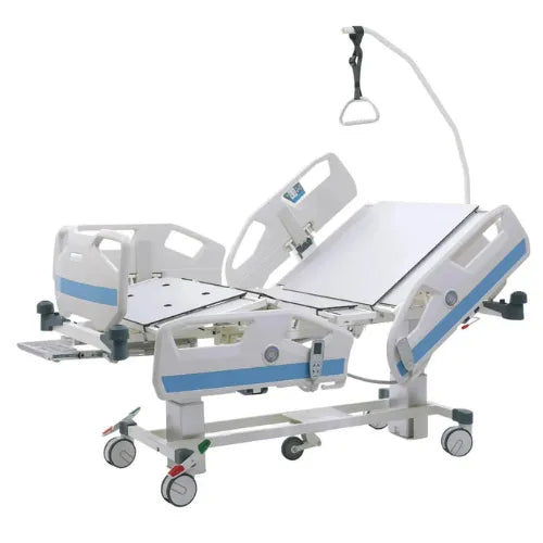 Bariatric Hospital Bed for ICU with Motorized Positioning and Bed Extension System | NitroCare Vigora 4220