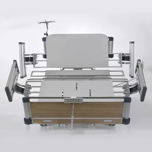 Adjustable Bariatric Hospital Bed with Width and Height Extensions | NitroCare Fortis 6220