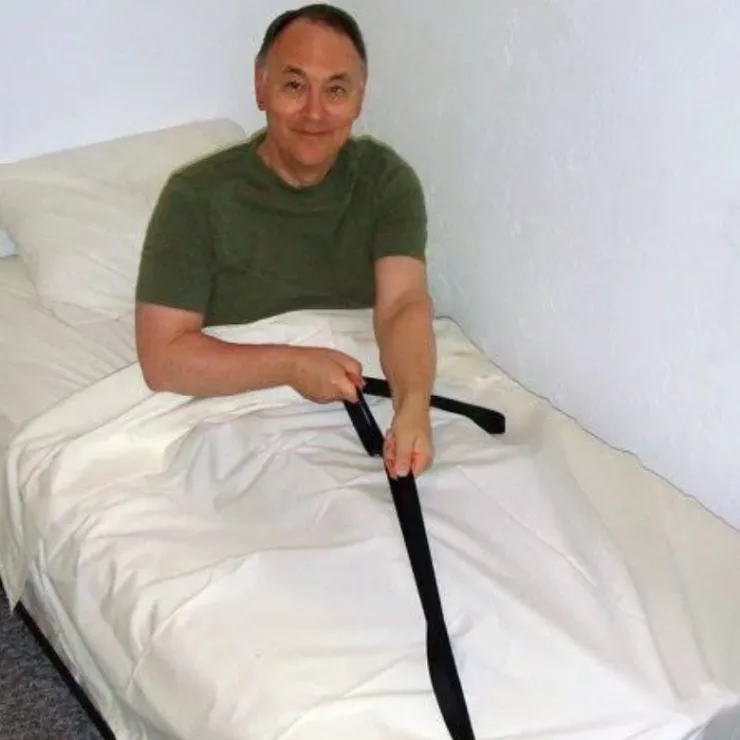 Close-up image of Bed Pull Up Strap - SafetySure Economy Assistive Device