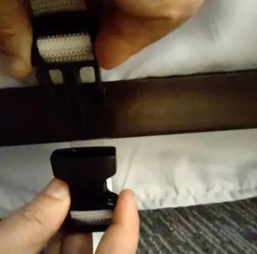 Bed Rail Transfer Handle Attachment for Patient Transfer