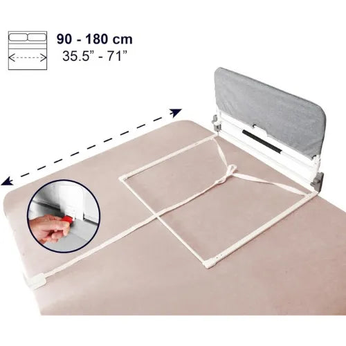 Bed Assist Rail with Adjustable Height and Fold Down Design by KMINA