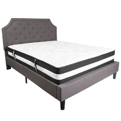 Mattress in a Box: Flash Furniture 12-Inch Medium-Firm Spring (Twin, Full, Queen, King)