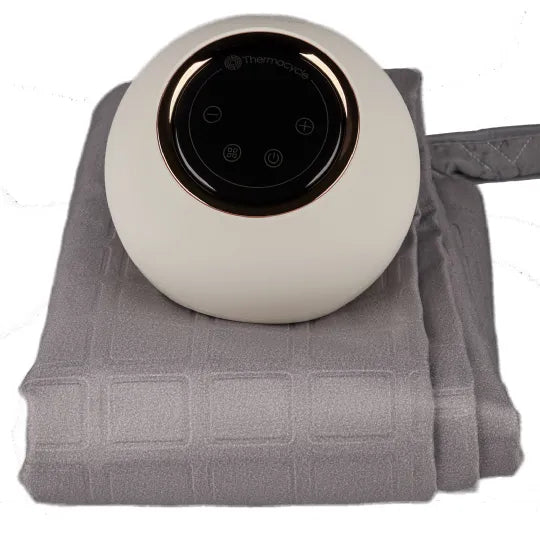 Close-up image of Water Circulating Heated Mattress Pad - Wireless with Silent Motor by Thermacycle