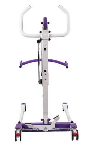 Close-up image of Hydraulic Patient Lift with Full-body Sling, Double Wheel Casters, and 350 lbs. Capacity | Dansons PL350H