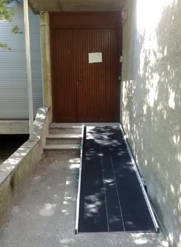 Stepless Wide Folding Portable Wheelchair Ramps