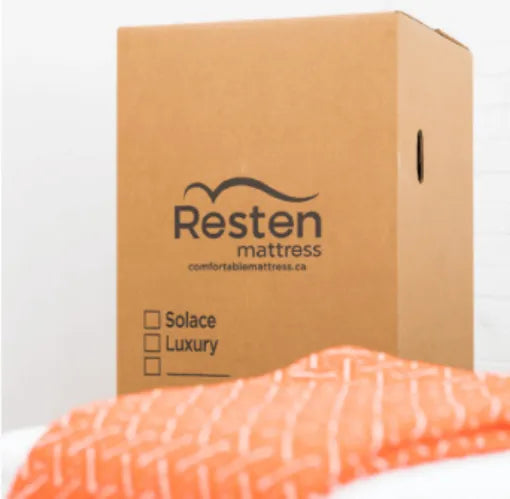 Luxury Mattress With Cooling and Zero Motion Transfer - Available in Twin, Queen, and King Sizes by Resten