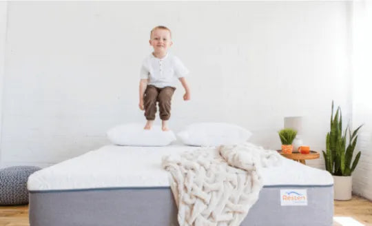 Luxury Mattress With Cooling and Zero Motion Transfer - Available in Twin, Queen, and King Sizes by Resten