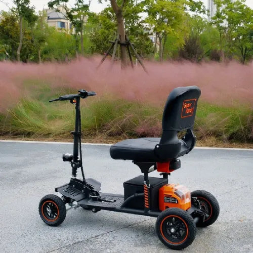 SuperHandy All Terrain 4 Wheels Mobility Scooter with Off Road Design and 330 lbs. Capacity