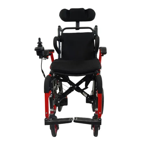 Electric Pediatric Wheelchair, Foldable and 220 lbs. Capacity - Eroute 7002