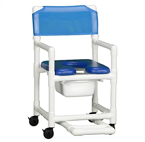 Soft Seat Rolling Shower Chair