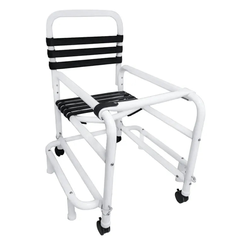 Close-up image of Mobile Shower Chair Walker by Mor-Medical