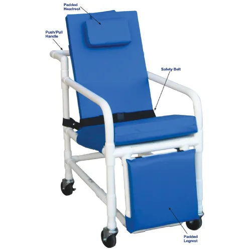 Close-up image of Geri Chair Recliner 3-Position by McKesson