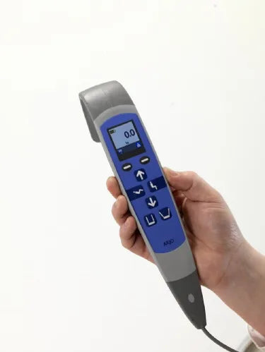Close-up image of Maxi Move Portable Patient Lift with Powered DPS by ArjoHuntleigh (FULLY ASSEMBLED)