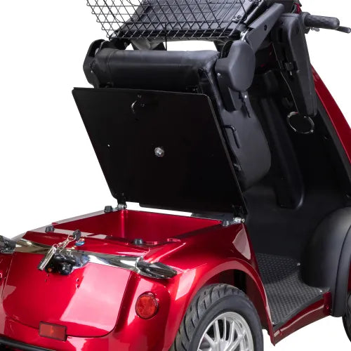 Close-up image of Electric Mobility Scooter with 4 Wheels and 500 Lbs Capacity - Bespoke Mobility Platinum