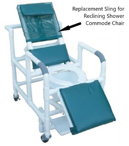 Close-up image of Mesh Accessories for MJM PVC-Framed Shower Chairs