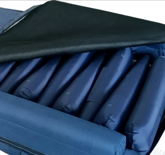 Alternating Pressure Mattress with Low Air Loss Mattress 23 LPM Layer and 800 Lbs Capacity - ObboMed 3600 UltraAir Mattress