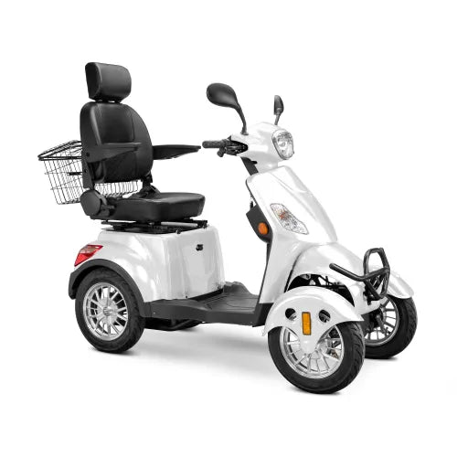 Close-up image of 4 Wheel Electric Mobility Scooter with 400 Lbs Capacity - Bespoke Mobility Prestige